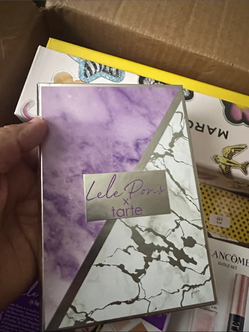 tarte Lele Pons Eye & Cheek Palette — Purple, Gold, Bronze
